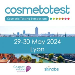 logo Cosmetotest - Cosmetic Testing Symposium on 29-30th May 2024 in Lyon