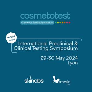 logo Cosmetotest - Symposium sur les tests en cosmétique les 29-30 mai 2024 à Lyon