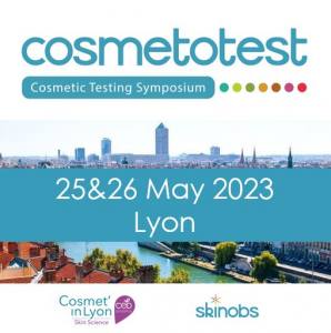 logo Cosmetotest - Cosmetic Testing Symposium on 25&26 May 2023 in Lyon