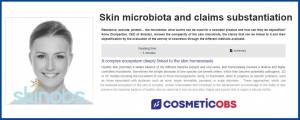 logo Skin microbiota and claims substantiation